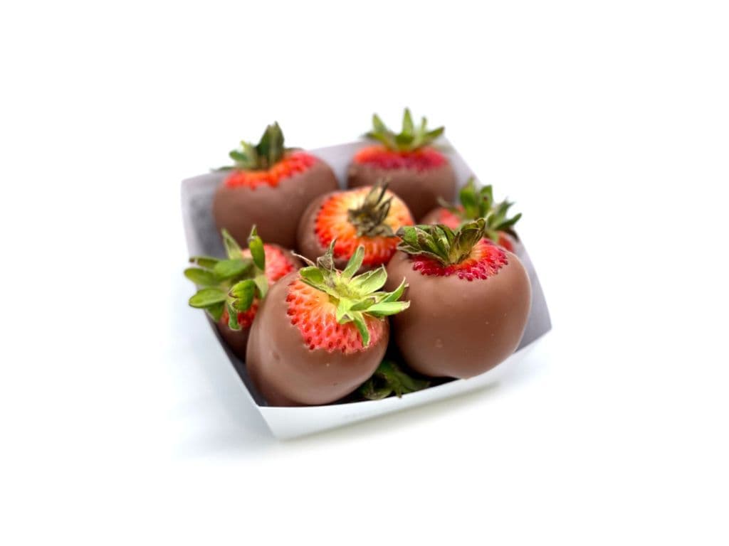Chocolate Dipped Strawberry Tray (1/2 lb)