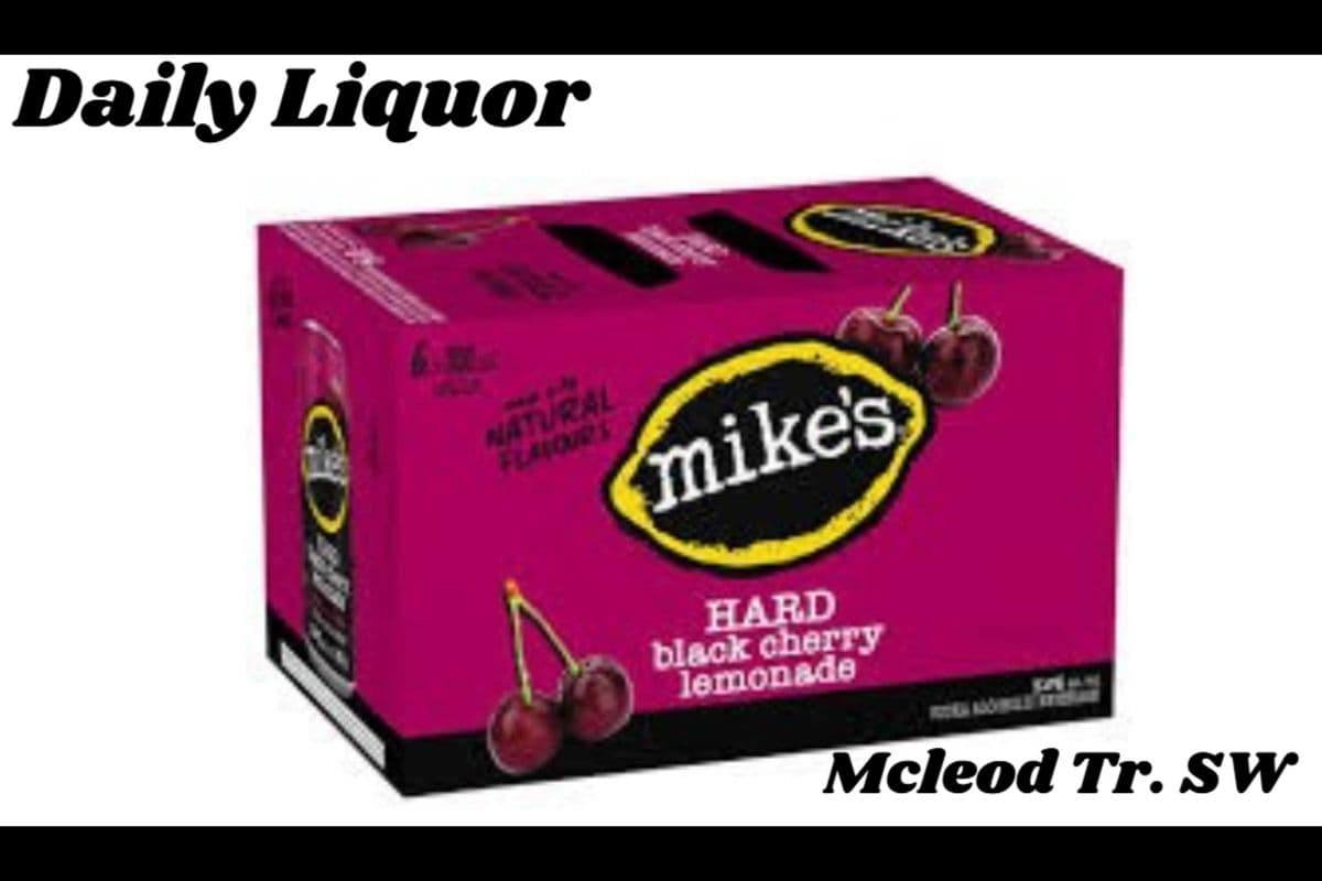 MIKE'S HARD BLACK CHERRY 6 ACNS (1 x 6 CANS)