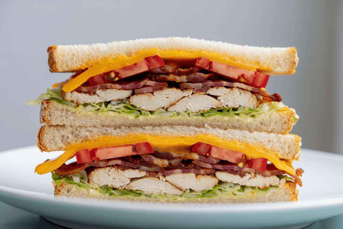 Triple Decker Club House Sandwich