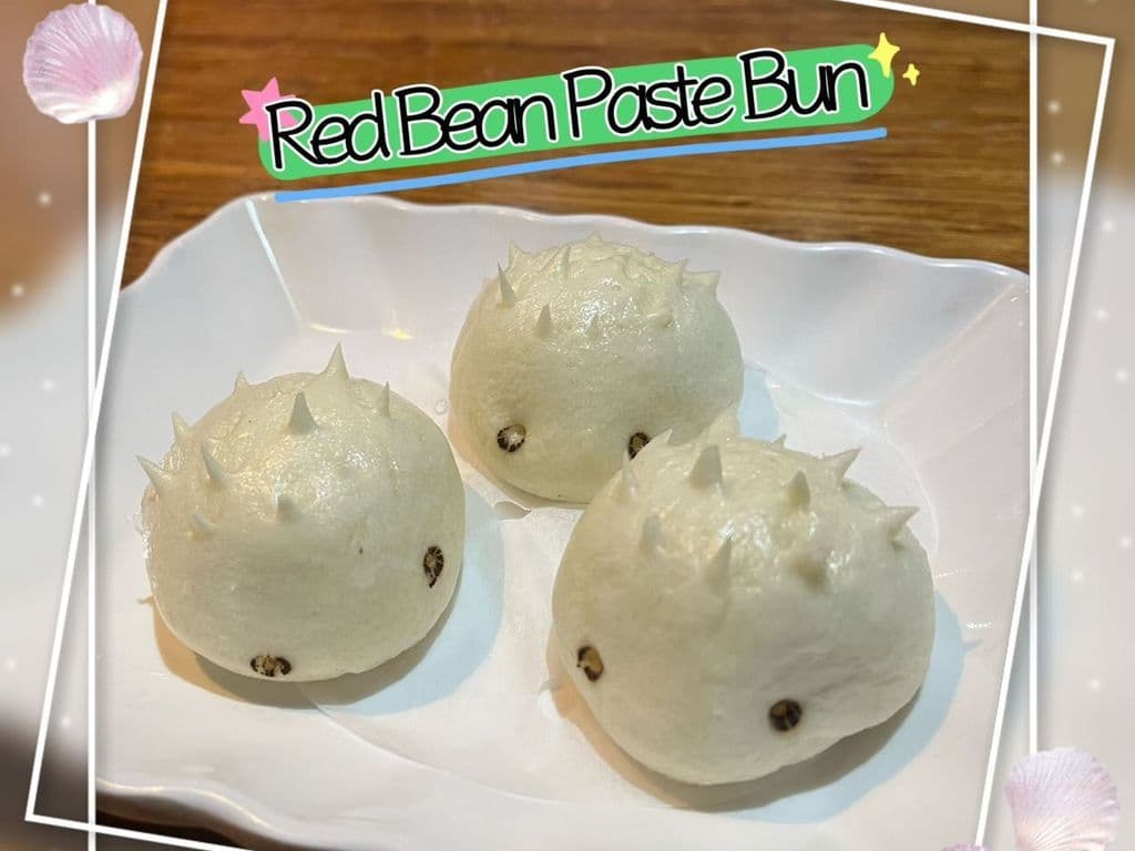 #Red Bean Bun(3pcs)