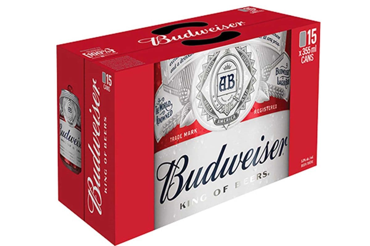 Budweiser (15 x 355ml)