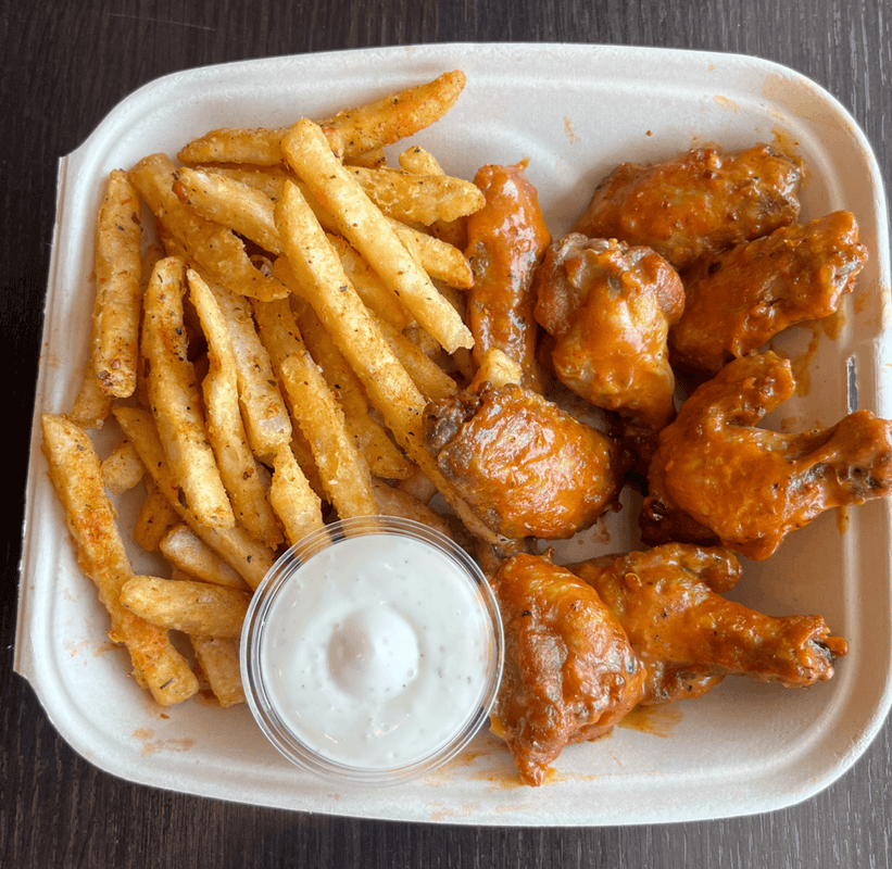 Piri - Piri Wings with Piri - Piri Fries