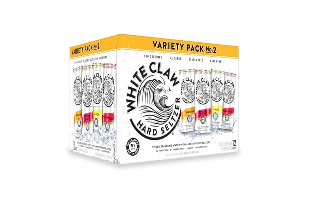 857481 - WHITE CLAW VARIETY PACK 2 (12 x 355ml)