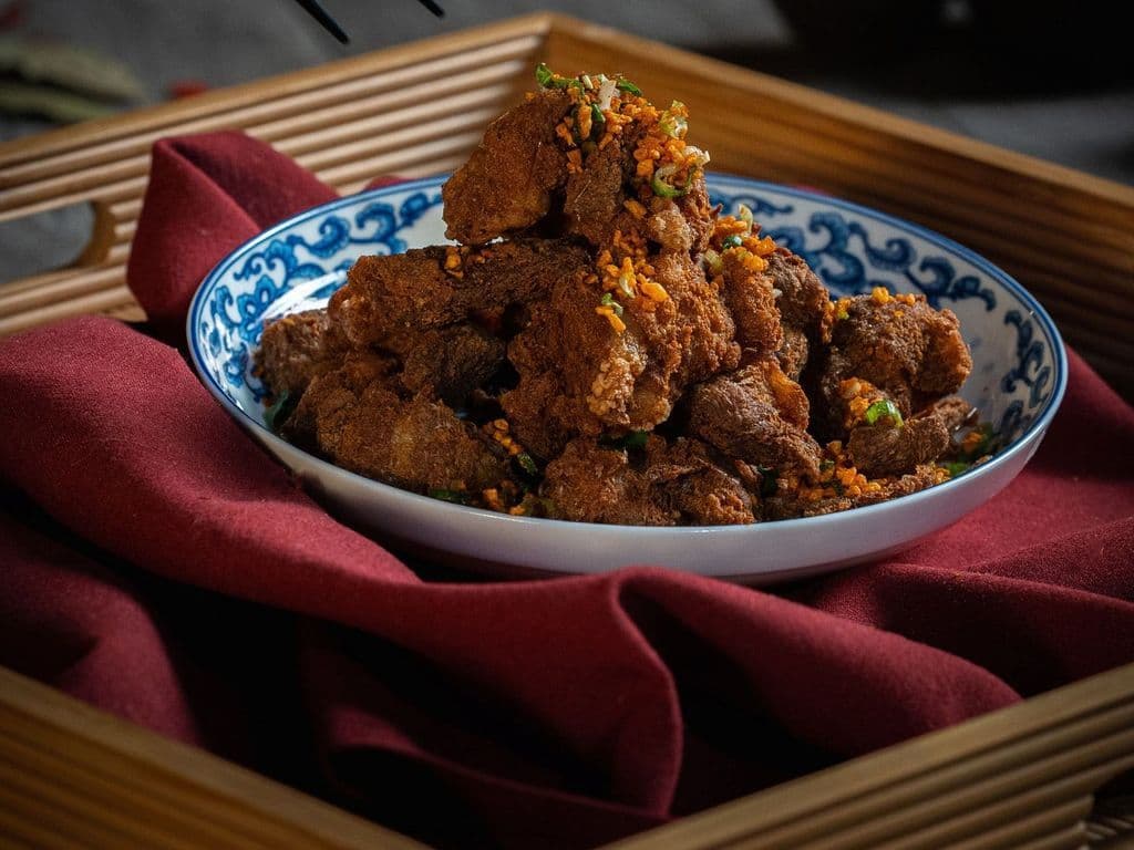 Asian Spiced Dry Ribs/D11