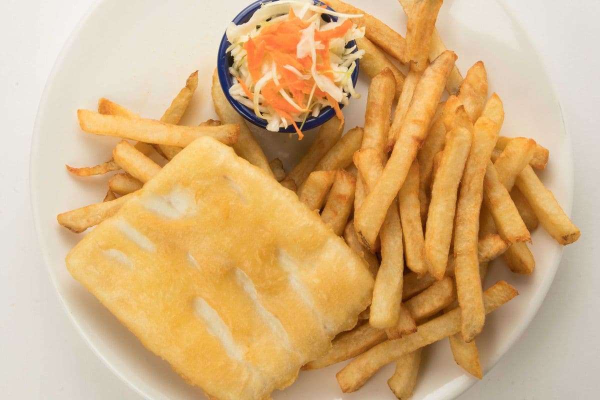 Halibut and Chips