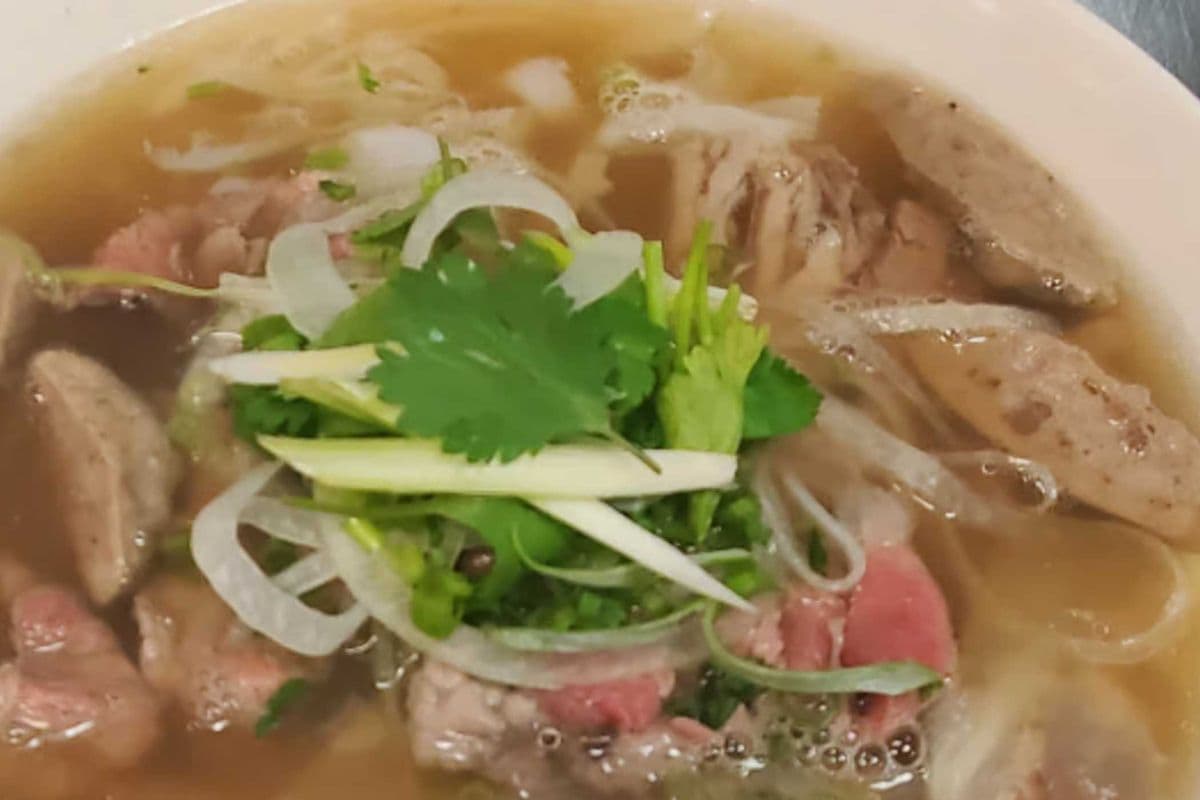 21. Beef Flank, Beef Ball Noodle Soup