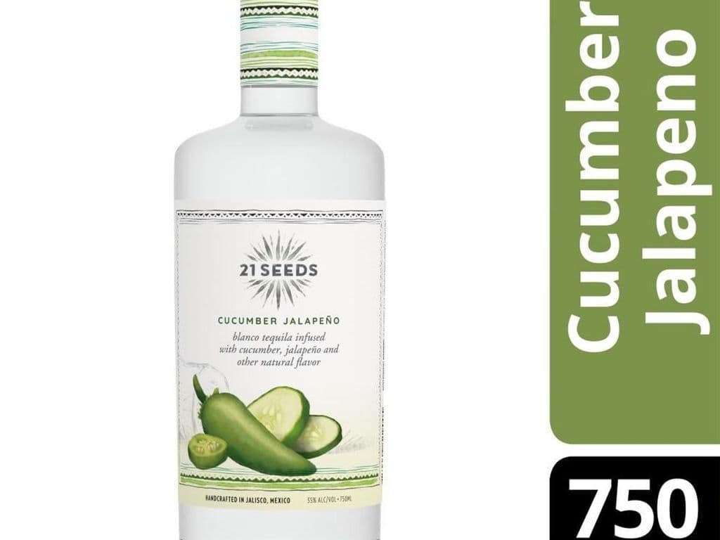 21 SEEDS Cucumber Jalapeno Blanco, 750ml