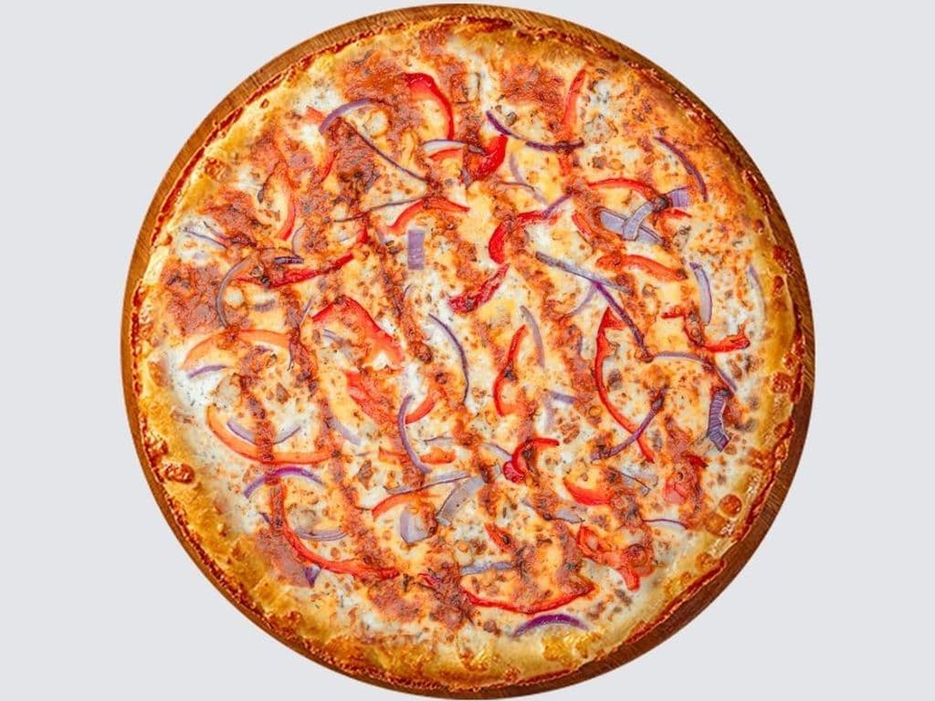 Butter Chicken Pizza