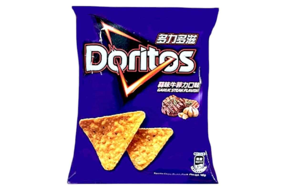 Doritos Taiwan Garlic Steak Flavor (60gm) (116 Cal)