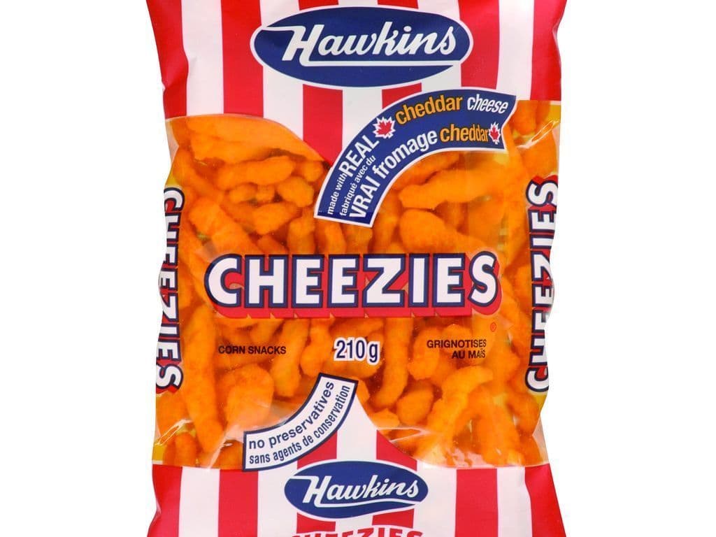 Hawkins Cheezies 210G