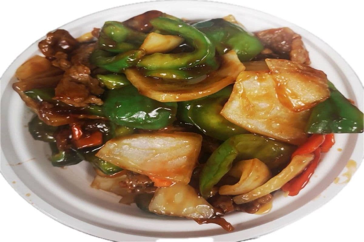 Pepper Steak with Onion / 青椒牛
