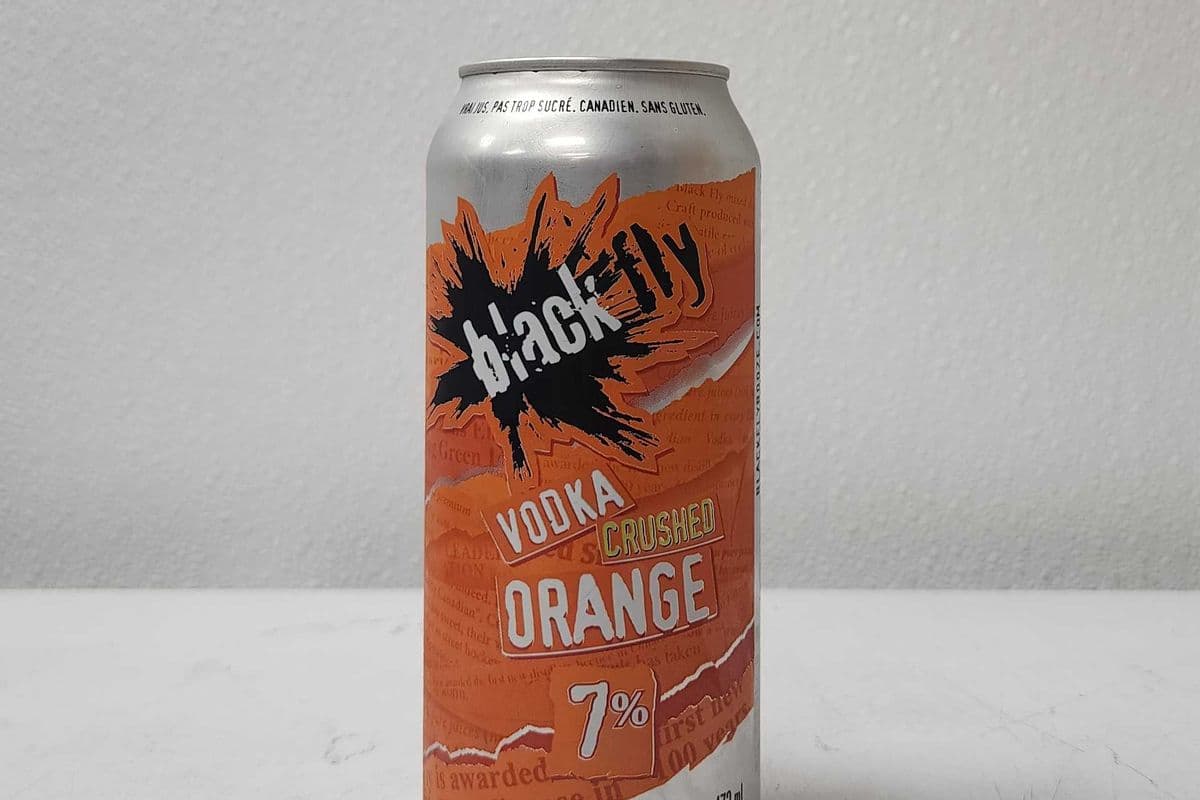 Black Fly Vodka Crushed Orange (1 x 473 ml Tall Can)