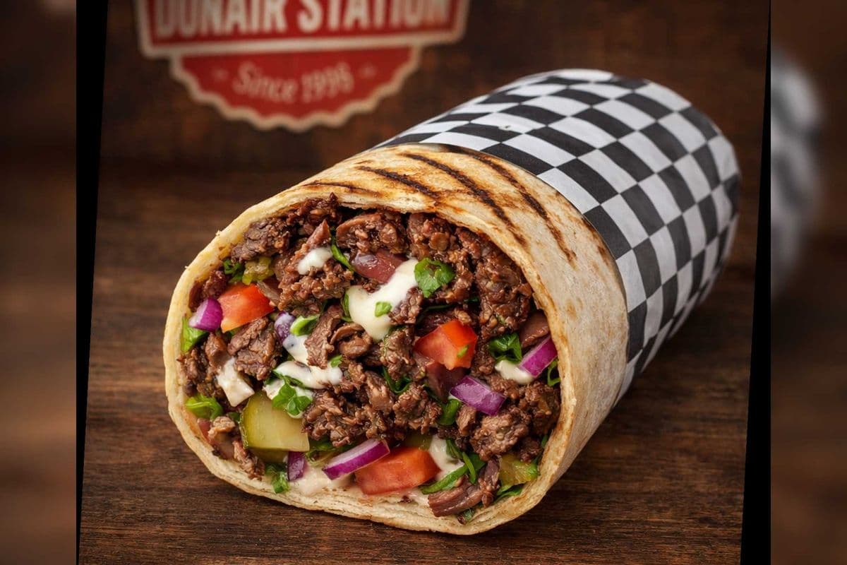 Regular Beef Shawarma wrap