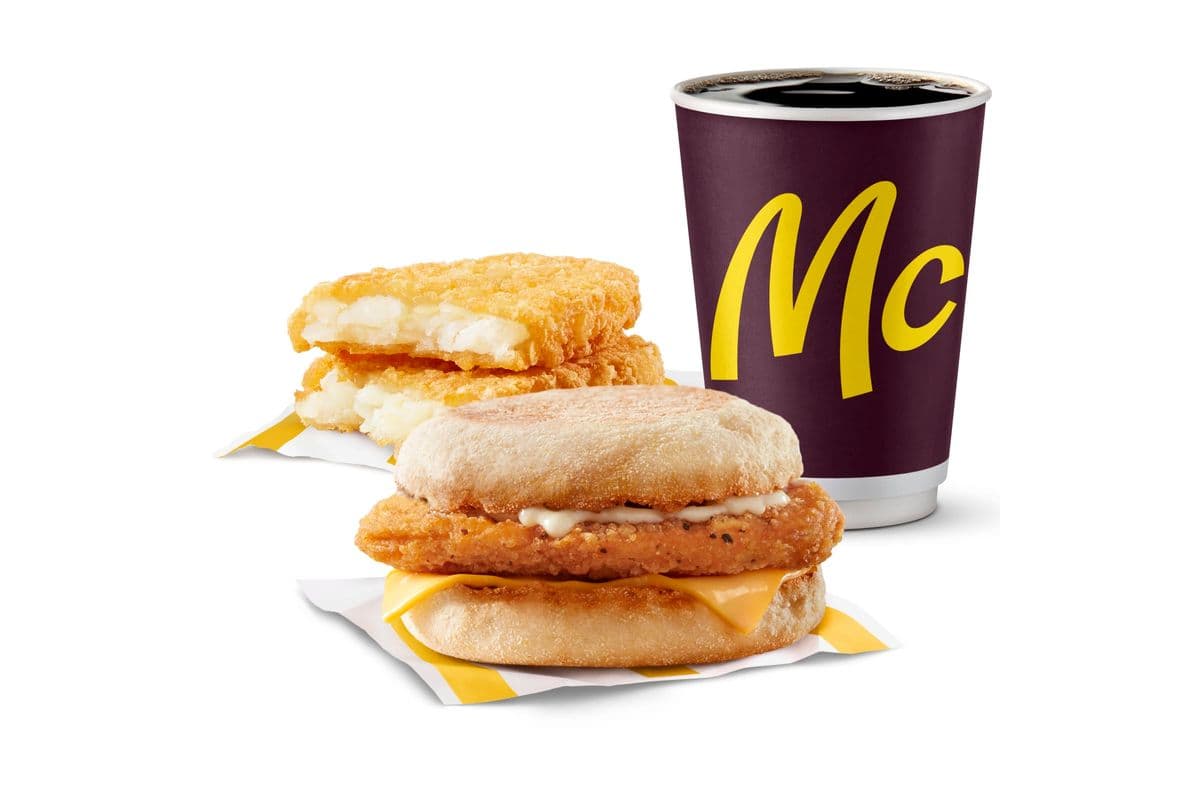 Chicken McMuffin Extra Value Meal [520.0 Cals]