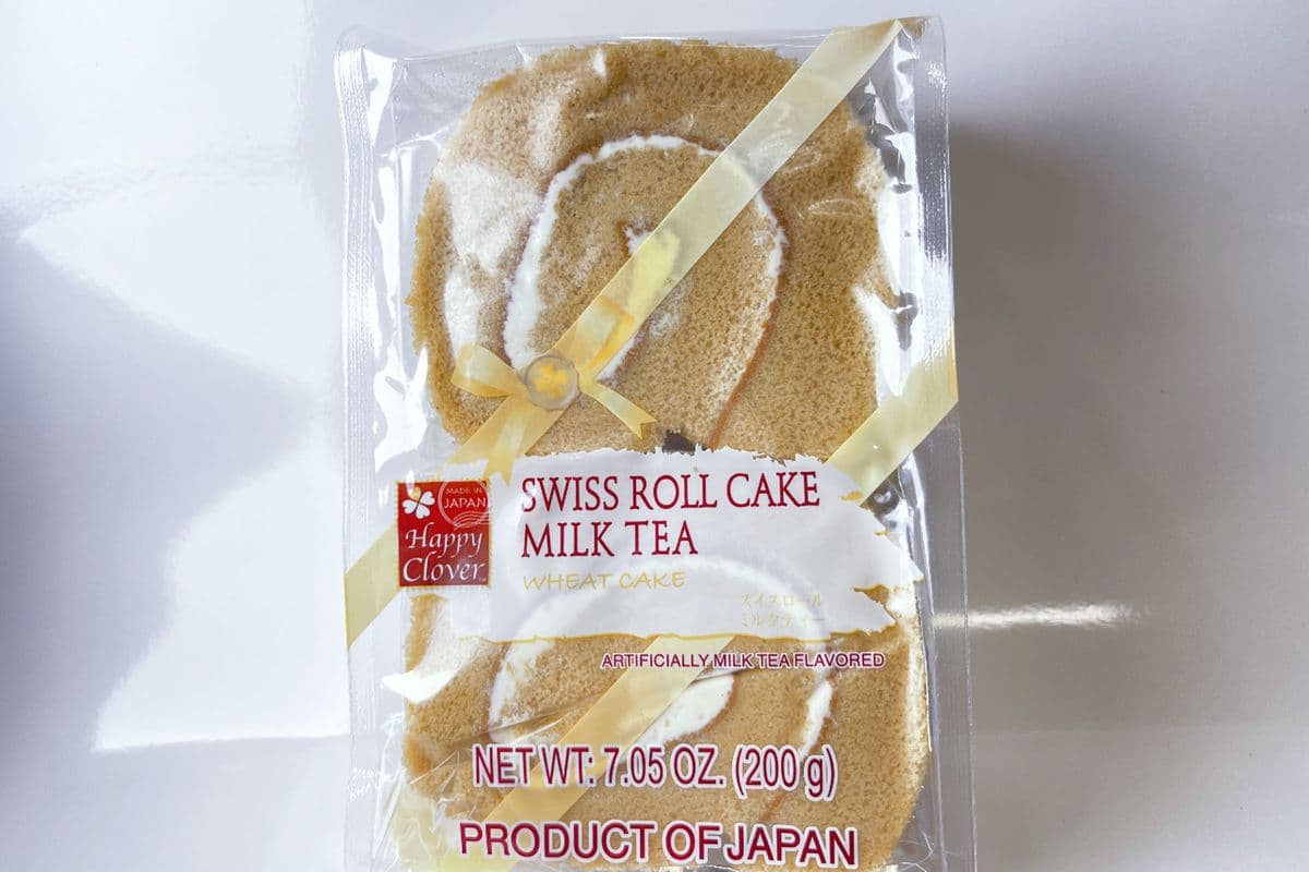 Swiss Roll Cake Milk Tea 4pc
