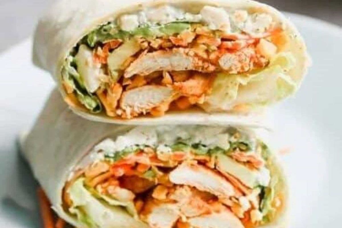 Loaded Chicken Wraps