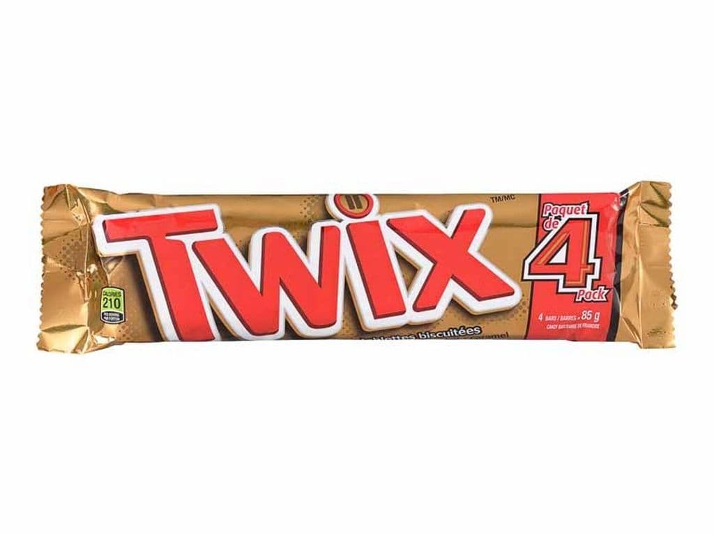 TWIX CHOCOLATE BARS 85G
