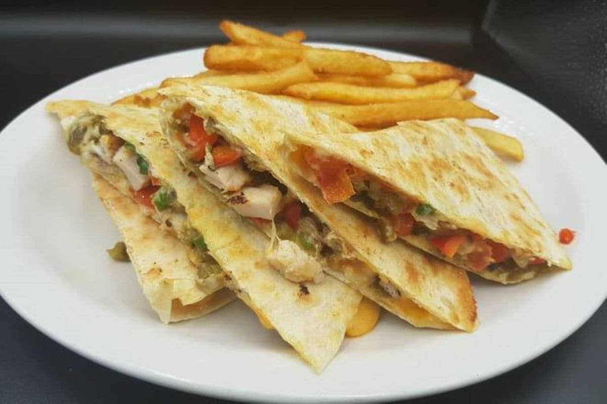 On the Chin Quesadilla