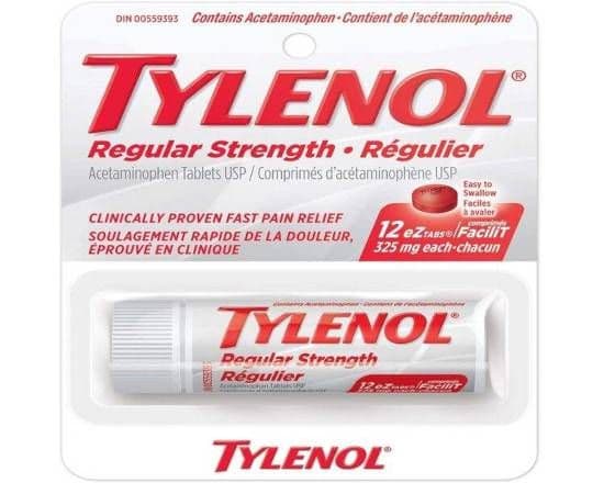 Tylenol 10eZ tabs