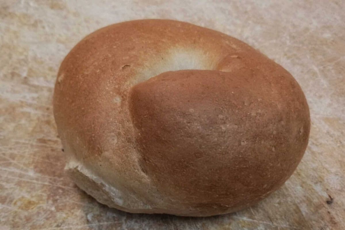 6 Pack Plain Bagels