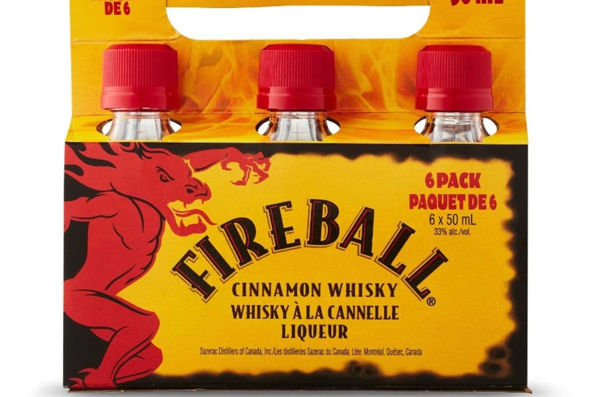 6x 50 Ml Fireball (1 x 6x50 ml)