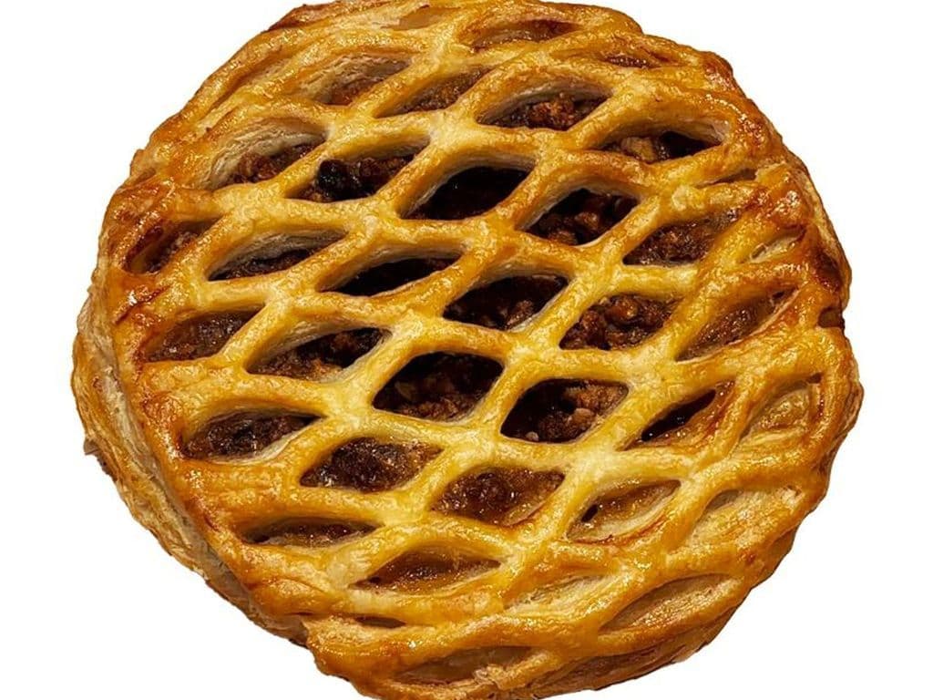Apple Walnut Crumble Pie