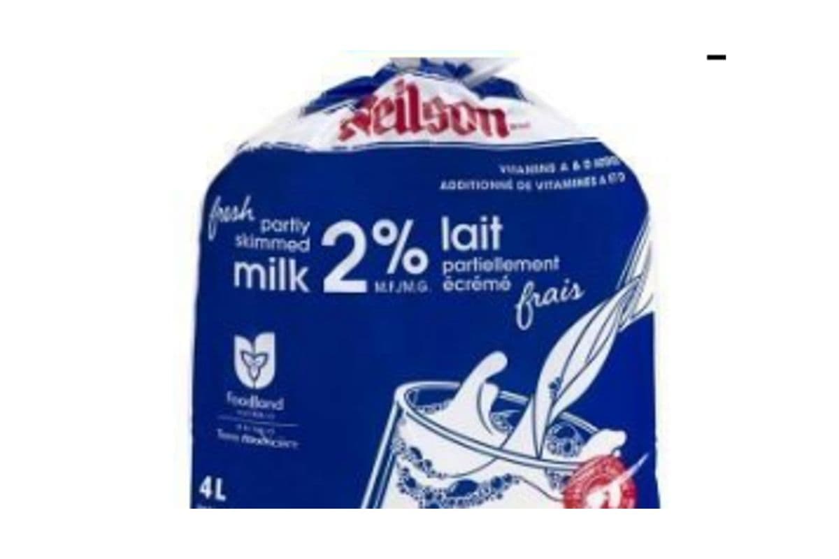 Neilson 2% Milk (4 L Bag)