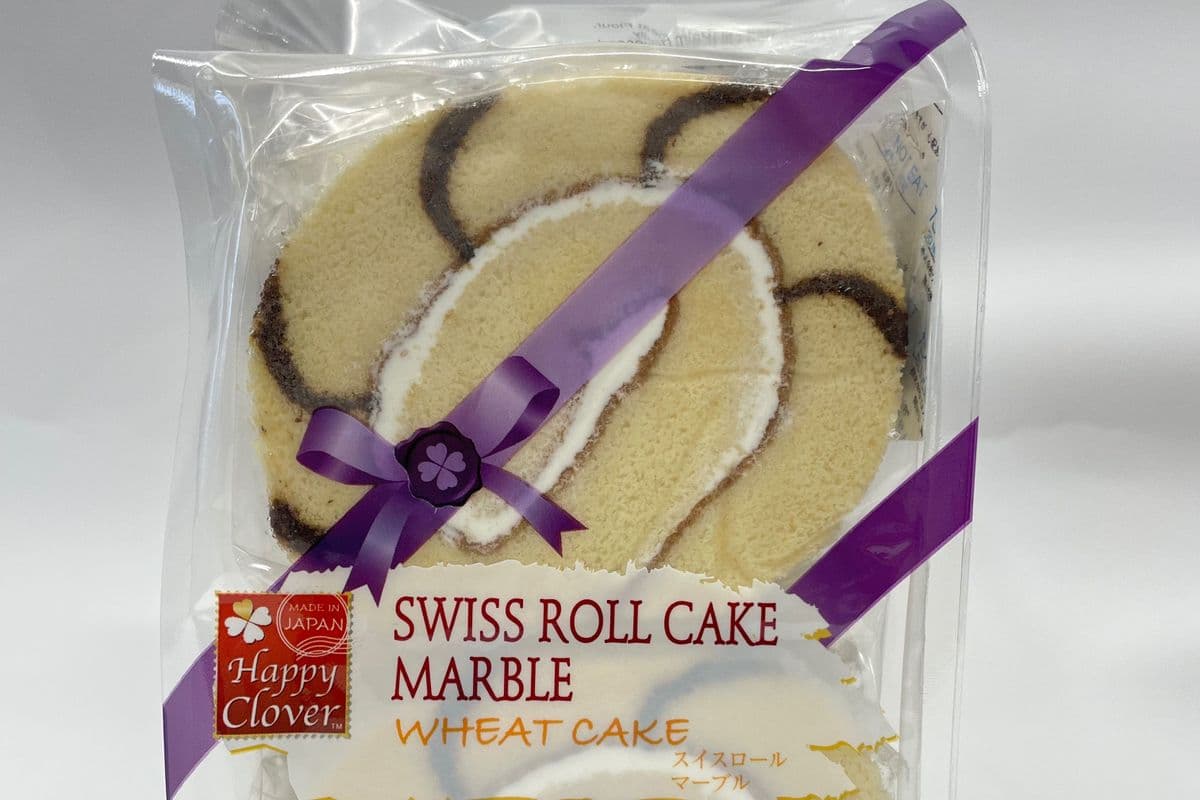 Swiss Roll Cake Marble 4pc