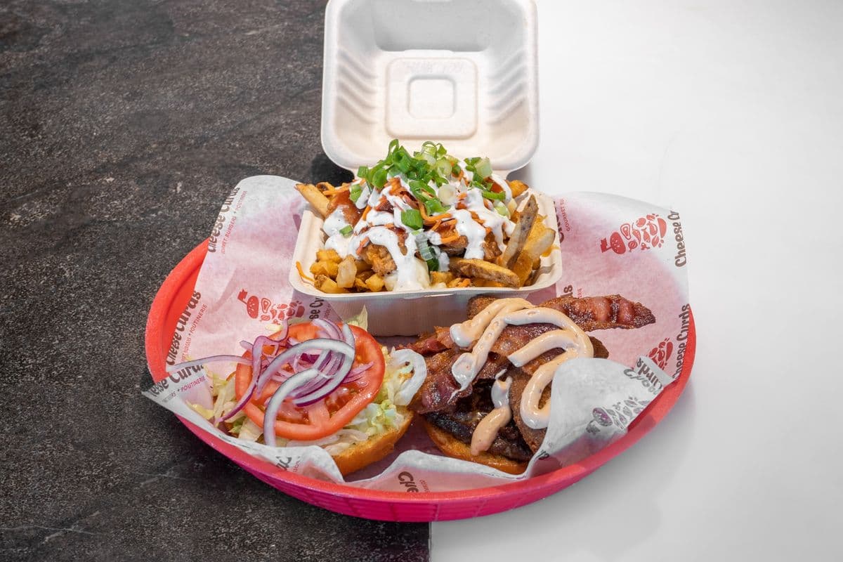 Monster Mozzarella Crunch Burger
