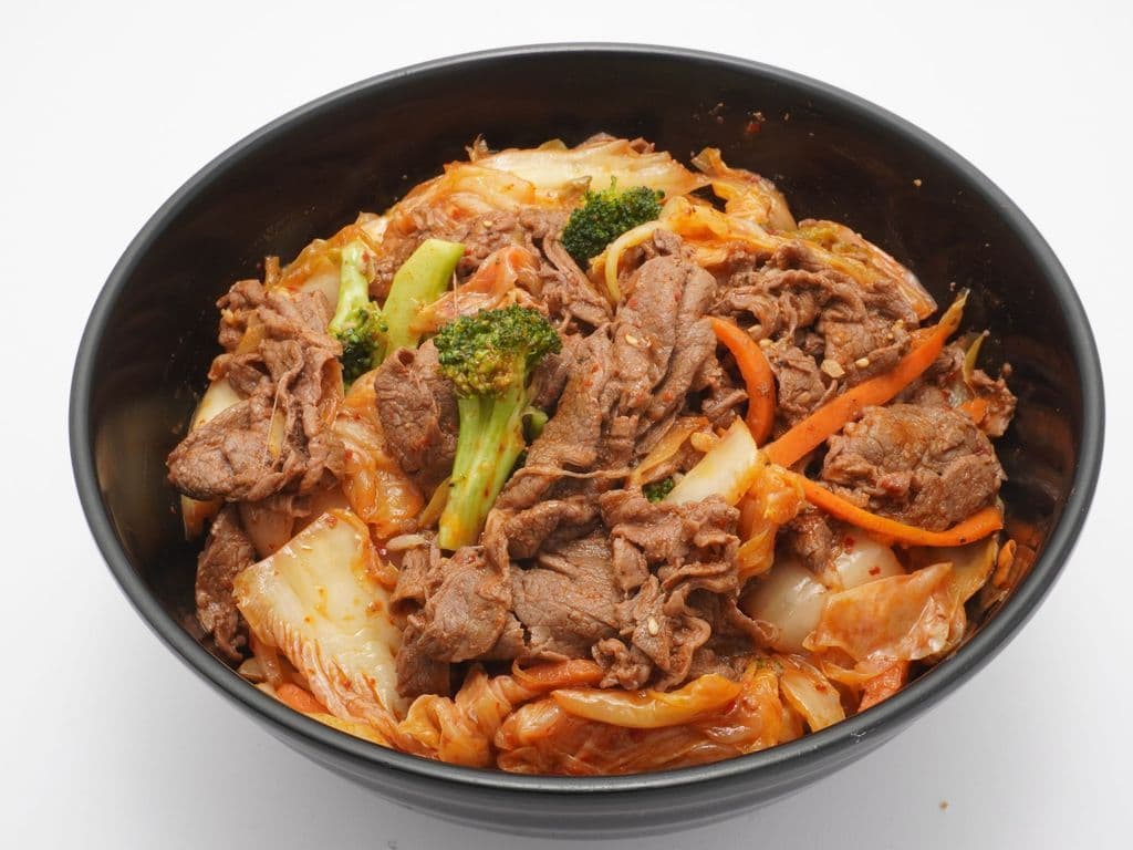 Kimchi Beef Don