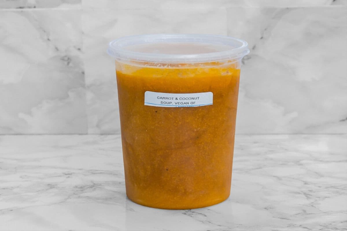 Frozen Carrot and Coconut Soup