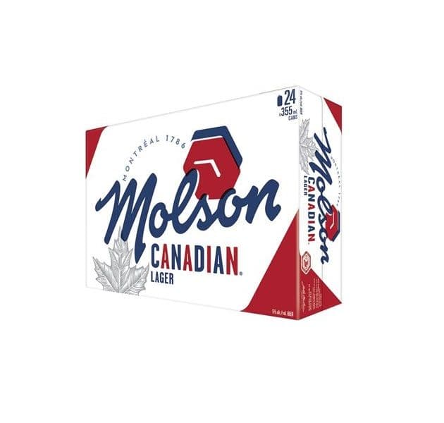 Canadian Molson (24 Cans) (24 x 355ml)