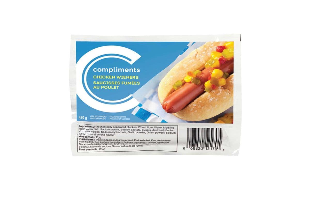Compliments Chicken Wieners (450g)