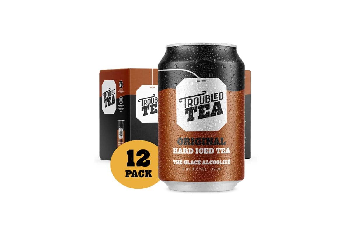 836807. TROUBLED TEA HARD ICED TEA (12 x 355ML (CANS))