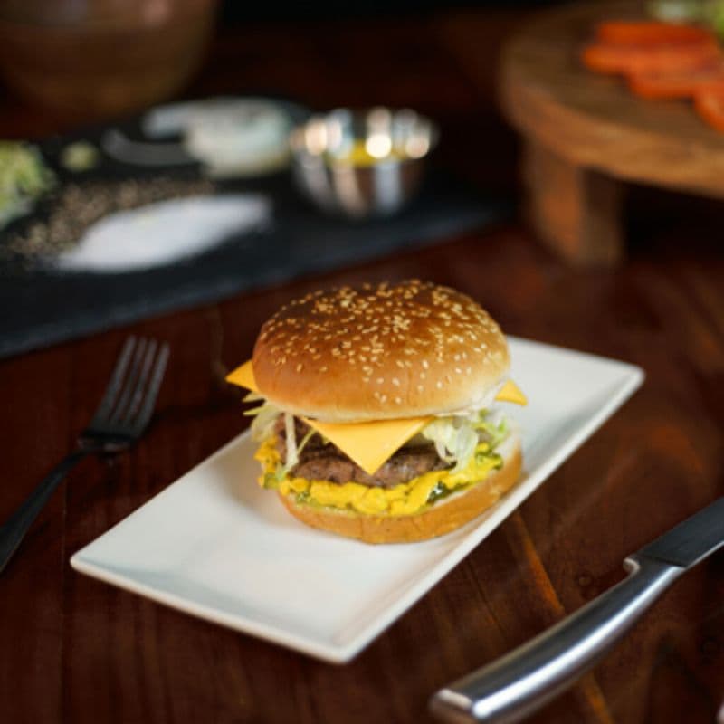 Hamburger fromage (seul) / Hamburger fromage (seul)