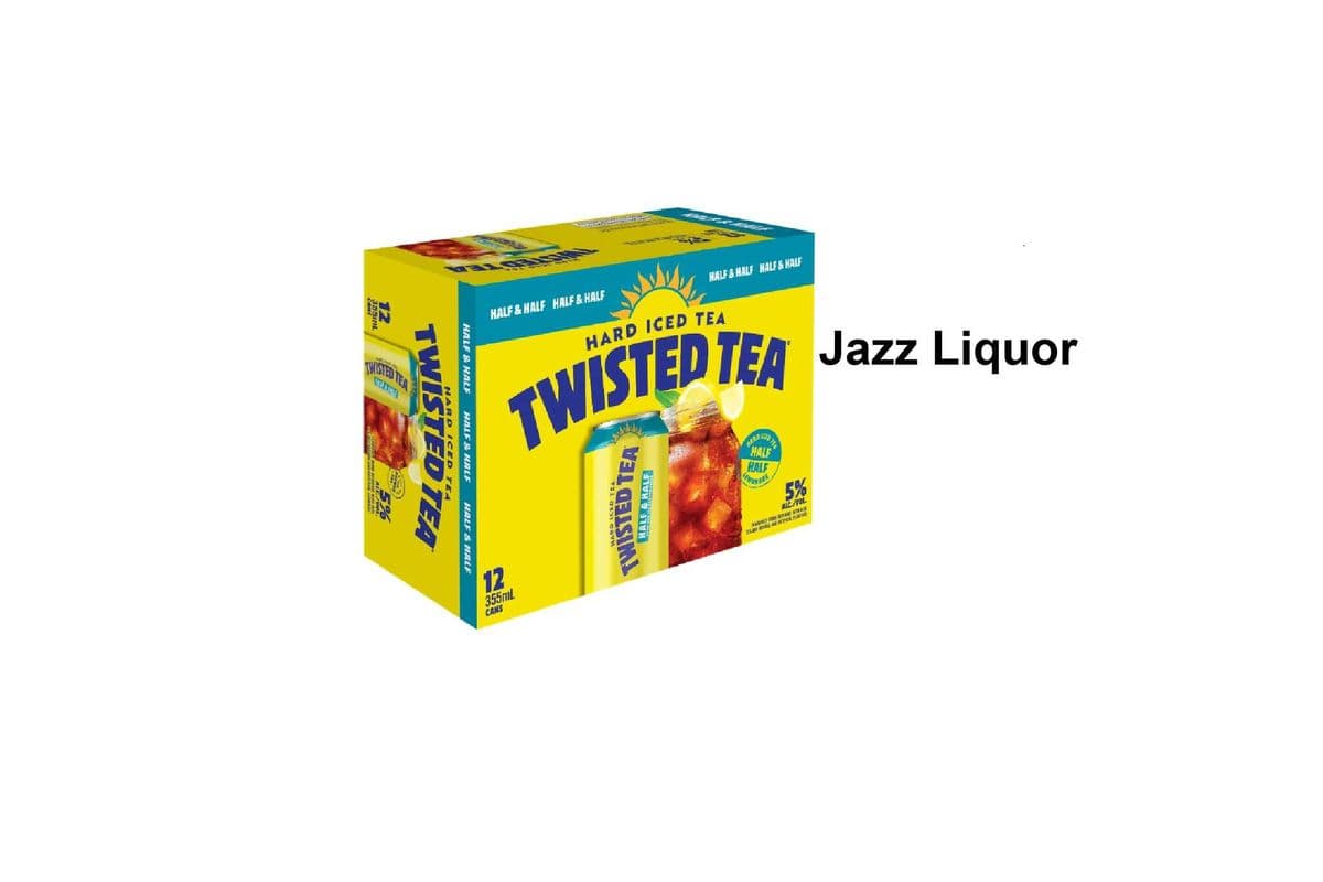 TWISTED TEA HALF & HALF ICED TEA 12 CANS (1 x 12x355 ML)