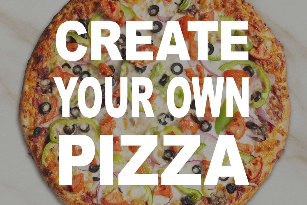 14" Large Create Your Own Pizza