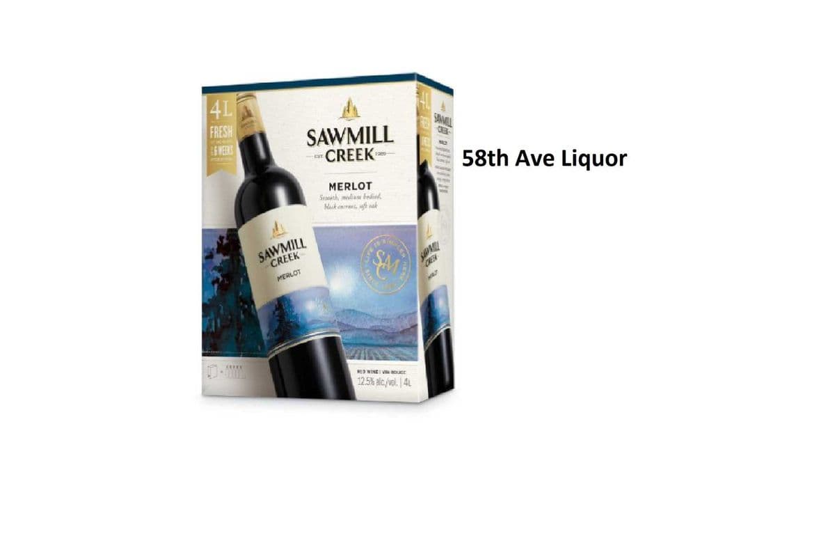 SAWMILL CREEK MERLOT 4L (1 x 4L)