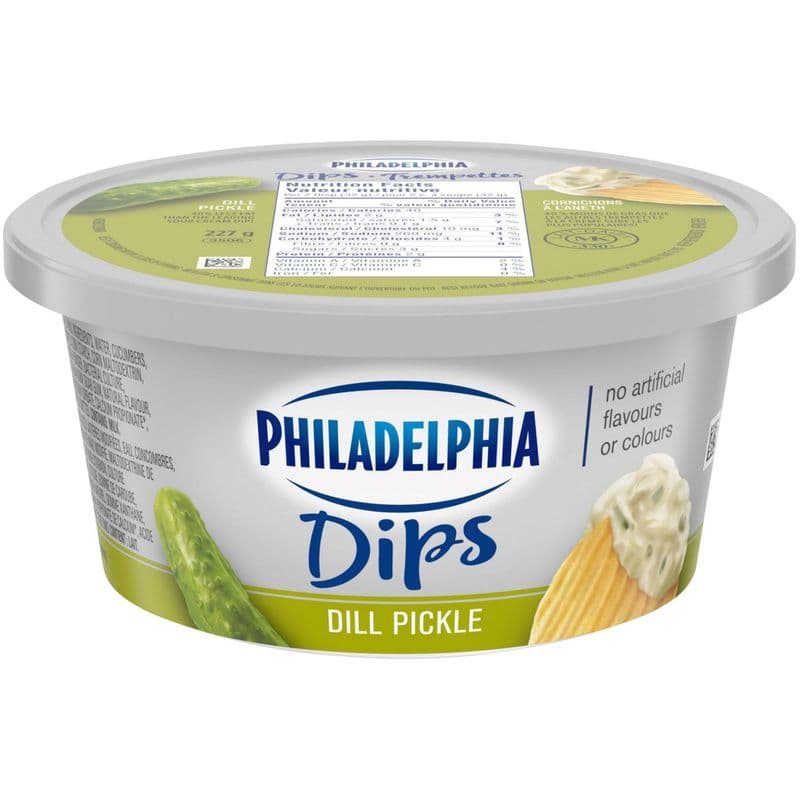 Philadelphia Dips Dill Pickle (227 g)