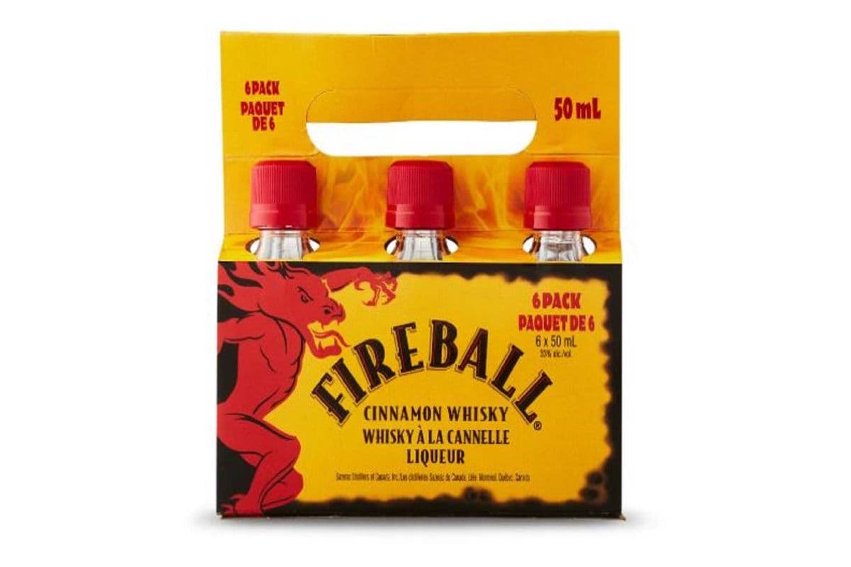 FIREBALL WHISKY (6 x 50 ML)