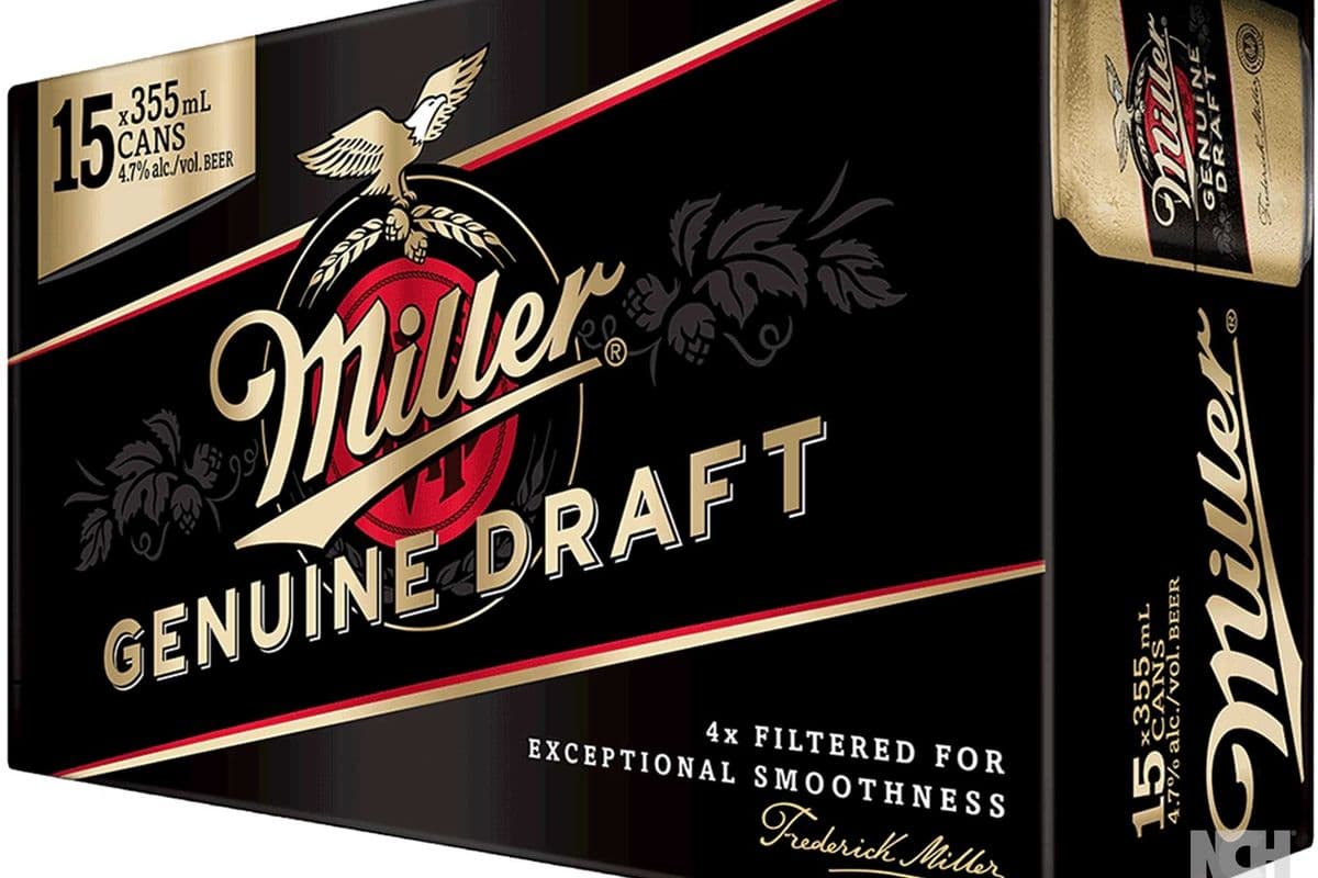 Miller Genuine Draft (12 x 355 ml)