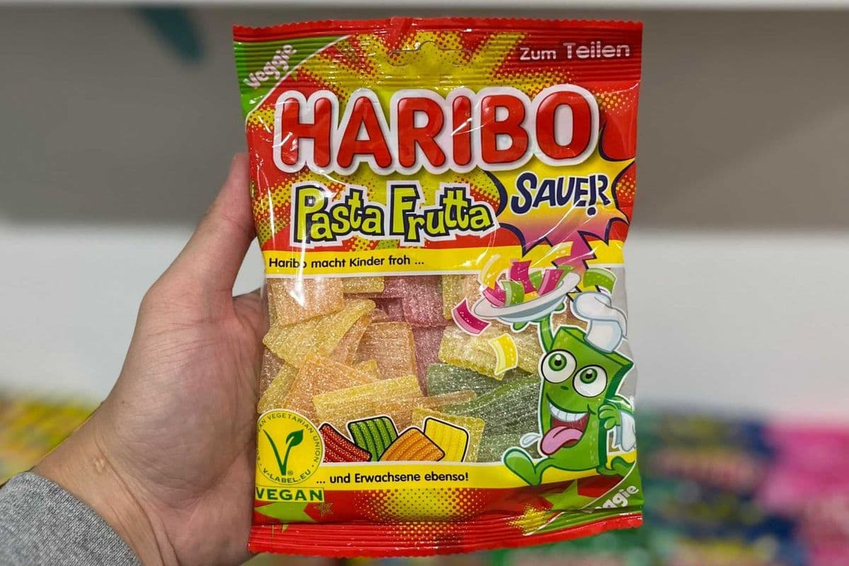 (Germany) Haribo Sour Fruit Pasta - 160g (160g)