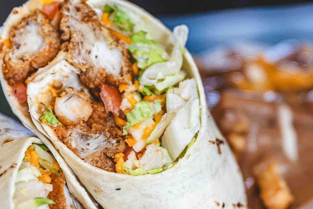 Tangy Buffalo wrap