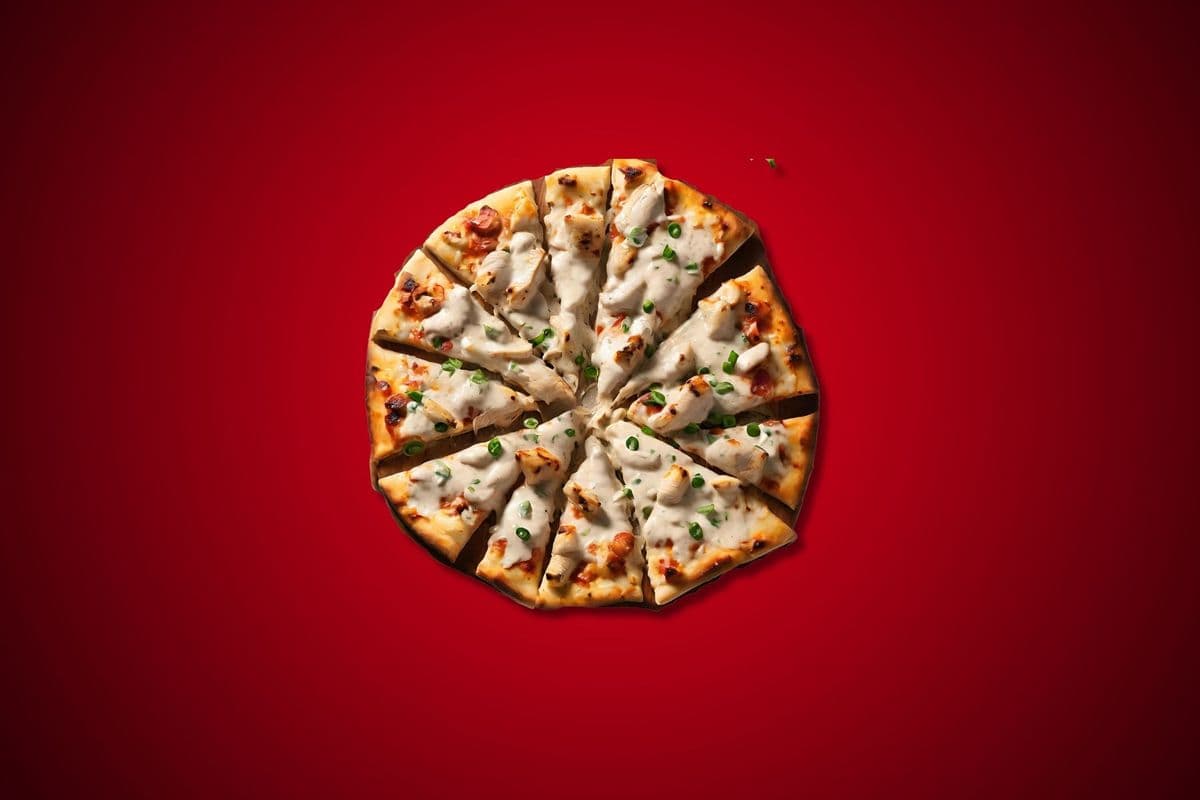 12” Chicken Ranch Pizza