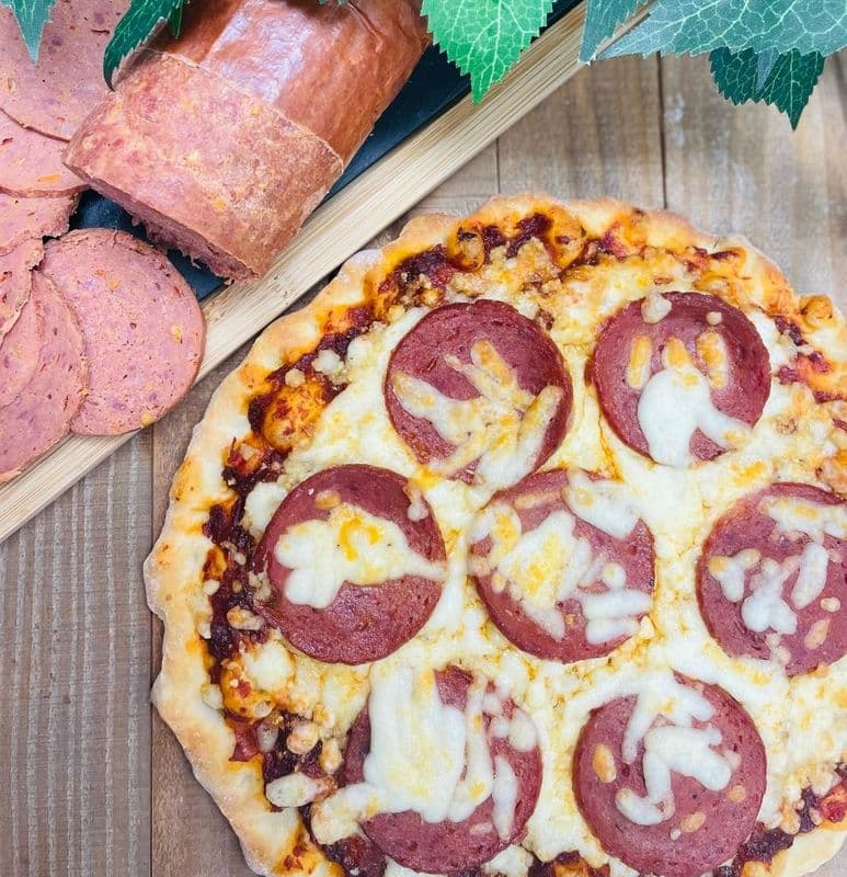 Pepperoni and Cheese Manousheh