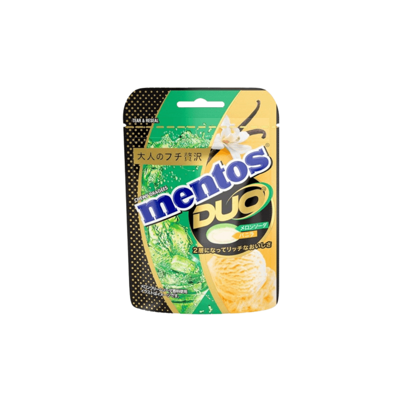 Mentos Duo Melon Soda & Vanilla Peg - Japan (45g)