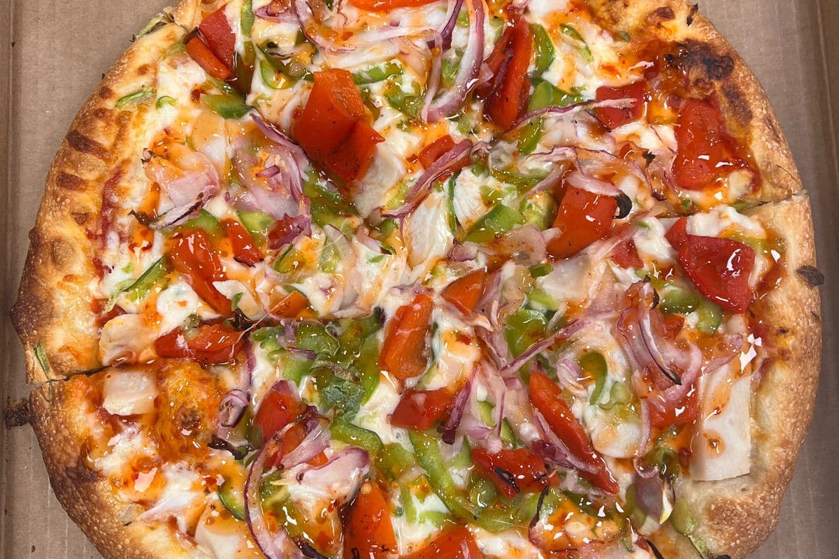 Small Thai Style Pizza