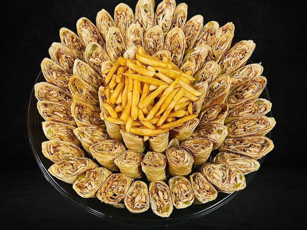 3 Person Arabic Party Platter