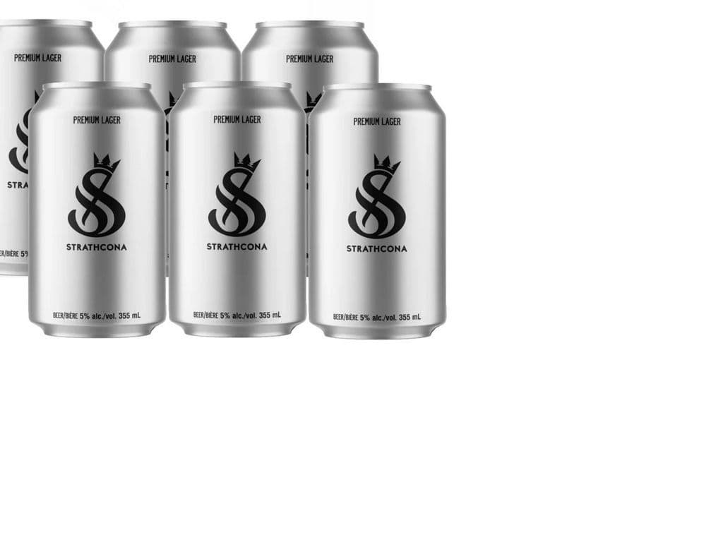 STRATHCONA Lager, 6 x 355ml