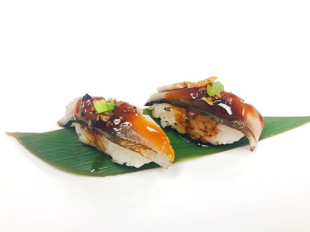 Roasted Mackerel Sushi （2pc）